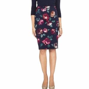 Merona Stretch Floral Pencil Skirt